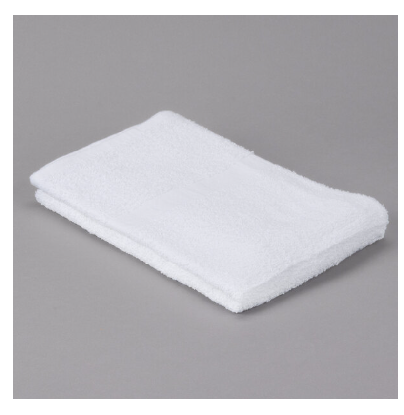 Oxford Gold Cam 22" x 44" Cotton/Poly Bath Towel with 100% Cotton Loops and Cam Border 6 lb