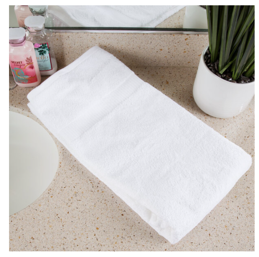 Oxford Belleeza 27" x 54" 100% Ringspun Cotton Bath Towel 14 lb