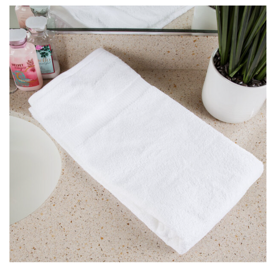 Oxford Belleeza 27" x 54" 100% Ringspun Cotton Bath Towel 14 lb