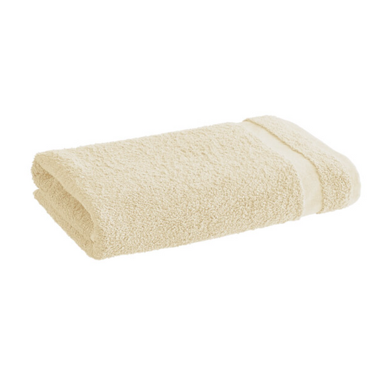 1888 Mills Fibertone 24" x 50" Beige Cotton / Polyester Pool / Bath Towel 10.5 lb. - 60/Case