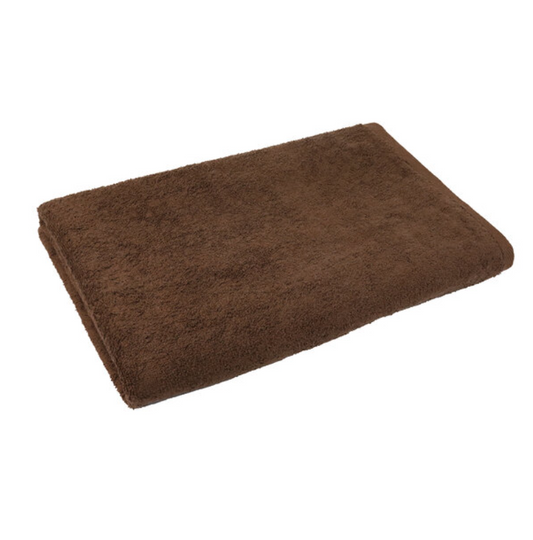 1888 Mills Millennium 27" x 52" Coco 100% Ring-Spun Cotton Bath Towel 15 lb. - 36/Case