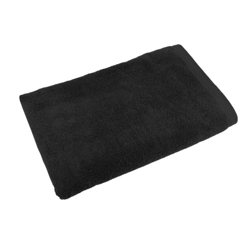 1888 Mills Millennium 27" x 52" Onyx 100% Ring-Spun Cotton Bath Towel 15 lb. - 36/Case